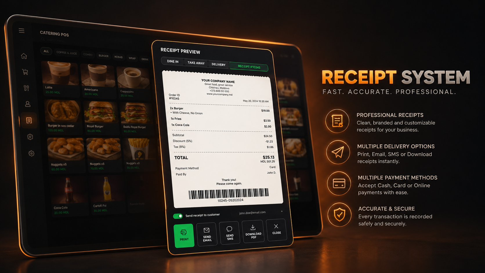 Receipt System